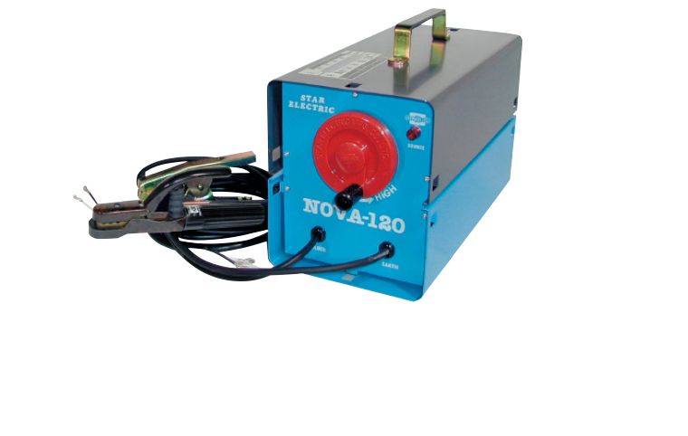 スター電器製造に開発を依頼したジョイフル本田オリジナルの溶接機、NOVA-120